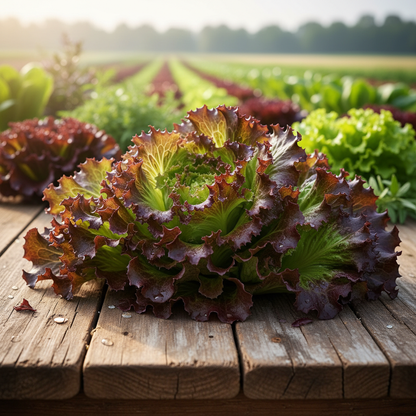 Purple Leaf Lettuce - RUBY FARM