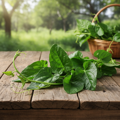 Large Leaf Malabar Spinach - RUBY FARM