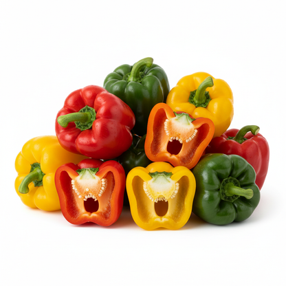 Colorful Sweet Bell Peppers - RUBY FARM