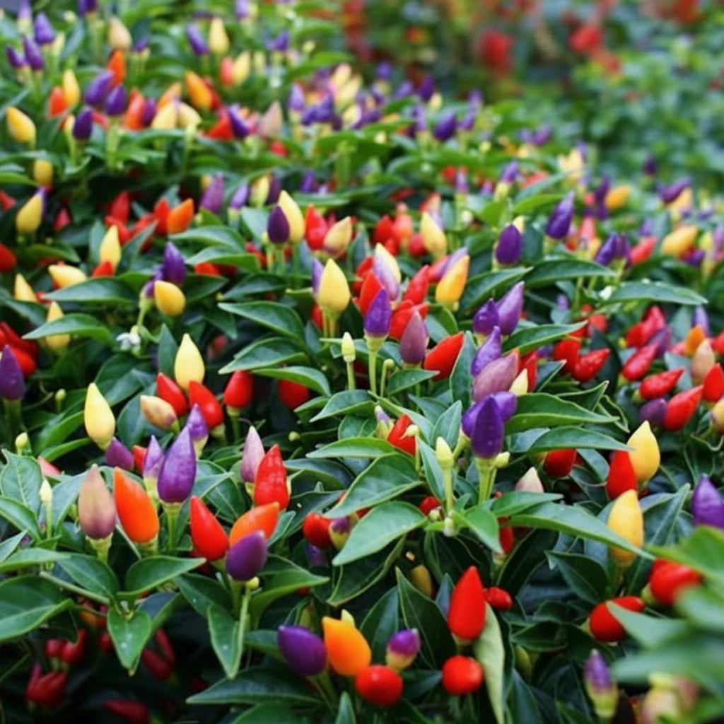 Rainbow Chili Peppers (सातरङ्गी खुर्सानी)